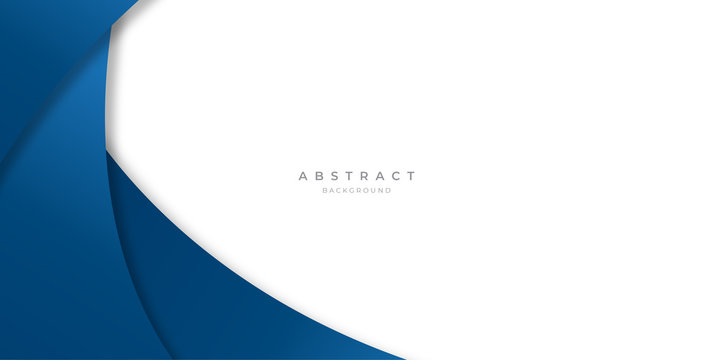 Modern blue abstract curve lines background for presentation design, banner, brocure, and business card