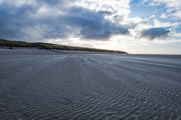 Strandsparziergang im Dezember