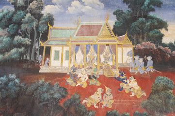 royal mural cambodia © Sherri Leath