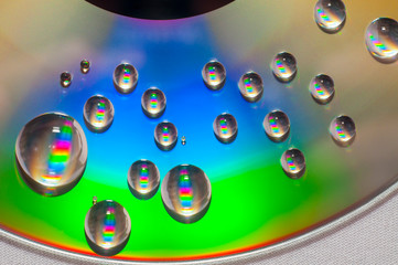 abstract background with bubbles