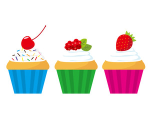 マフィン　カップケーキ　スイーツ