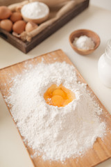 Baking ingredient's preparation. - Image