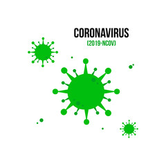 Chinese virus, coronavirus conceptual vector illustration. Airborne disease transmission.