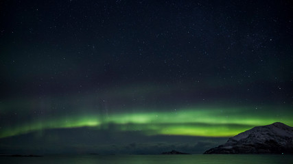 Polarlicht &uuml;ber Norwegen