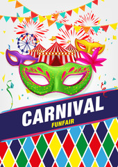 carnival background for festival