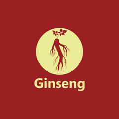 Ginseng icon Vector Illustration design Logo
