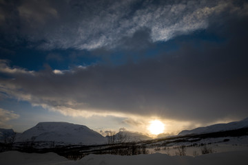 Winter am Fjord - Norwegen