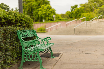 Relax chair in the park