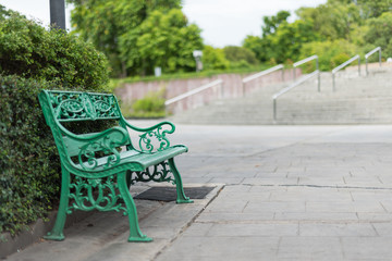 Relax chair in the park