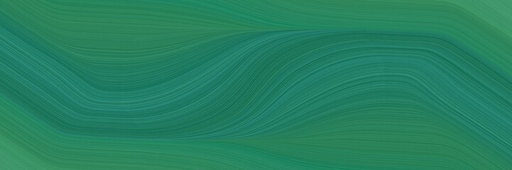 flowing header with sea green, blue chill and teal green colors. dynamic curved lines with fluid flowing waves and curves