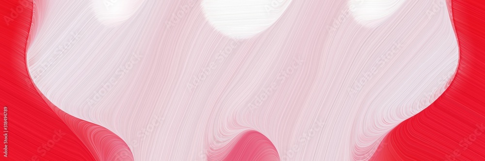 Aufkleber surreal header with pastel pink, crimson and pale violet red colors. dynamic curved lines with fluid
