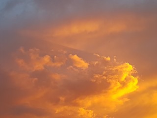 The Sky color blue and twilight in thailand.