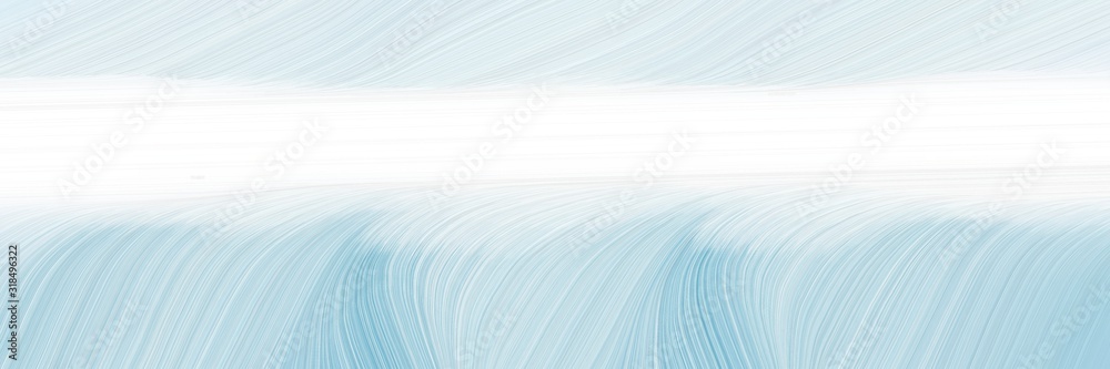Poster dynamic designed horizontal header with lavender, light steel blue and sky blue colors. dynamic curved lines with fluid flowing waves and curves