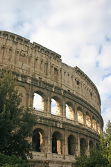 Obraz premium detail of colosseum in Rome