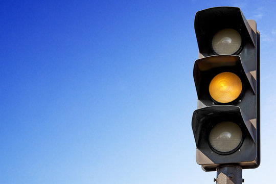 Feux de signalisation orange