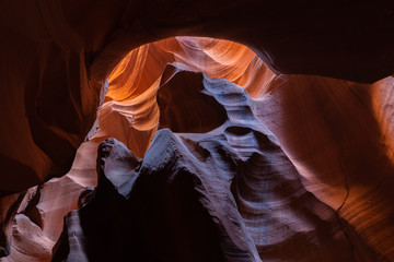 Bear Shape in Antelope Canyon Near Page Arizona