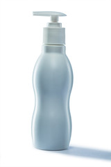 bottle sprayer skincare lotion isolated on white