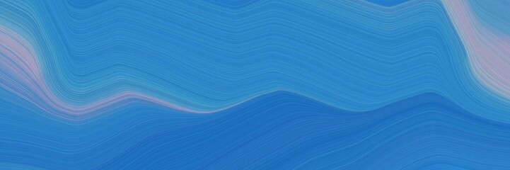 surreal header design with steel blue, pastel purple and cadet blue colors. dynamic curved lines with fluid flowing waves and curves