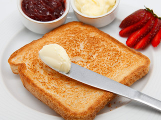 Desayuno con tostada