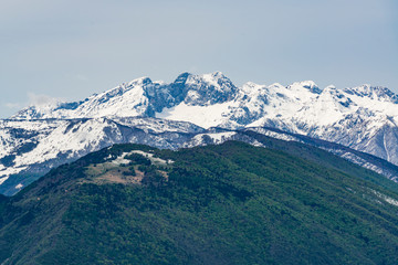 Mountains in Pordenone, Italy.
