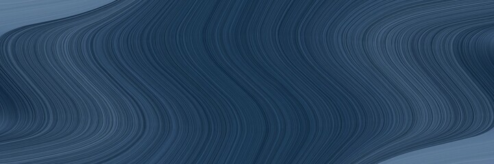 modern designed horizontal header with dark slate gray, slate gray and teal blue colors. dynamic curved lines with fluid flowing waves and curves