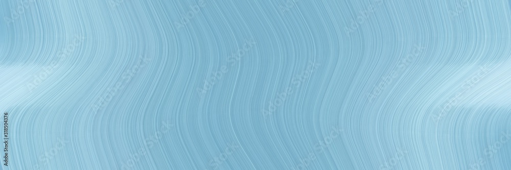 Poster surreal header design with sky blue, pale turquoise and light blue colors. dynamic curved lines with fluid flowing waves and curves