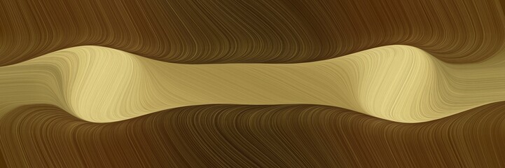 moving header with chocolate, dark khaki and peru colors. dynamic curved lines with fluid flowing waves and curves