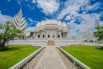 Obraz premium Wat Rong Khun,Chiangrai, Thailand