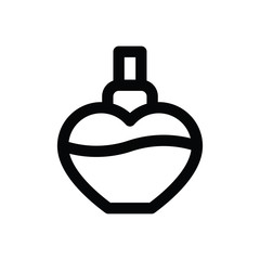 valentine day related romance love potion vector in lineal style