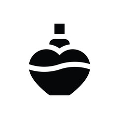 valentine day related romance love potion vector in solid design