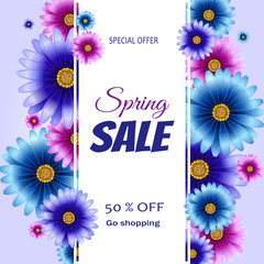 Spring sale flyer 