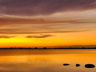 Scenic Sunrise on the Baltic Sea Near Copenhagen