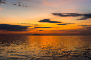 Sunset, Evening sky , Samui Thailand