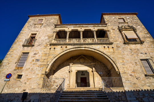 Palace Of De Juan Pizarro De Orellana In Trujillo, Extremadura, Spain