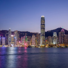 Hong Kong Island (Chinese: 香港島; Cantonese Yale: Hēunggóng dóu) is an island in the southern part of Hong Kong. It has a population of 1,289,500 and its population density is 16,390/km²,[1] as of 2008.
