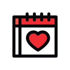 valentine related love and romance finding location vector with editable stroke