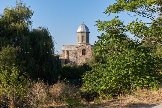 Genoese fortress - medieval fortifications in the city of Feodosia