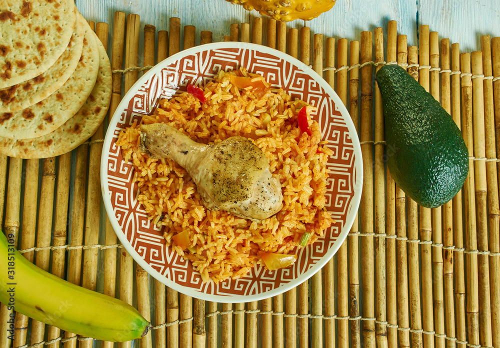 Poster Kenyan East African Pilau Rice