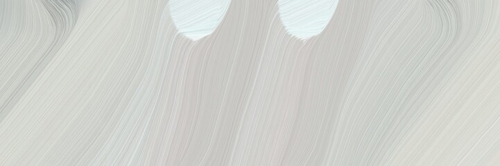 dynamic designed horizontal header with pastel gray, white smoke and lavender colors. dynamic curved lines with fluid flowing waves and curves