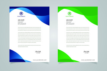 Abstract Letterhead Design Modern Business Letterhead Design Template