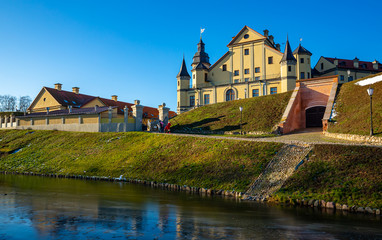 Fototapeta premium View of Nesvizh Castle, Belarus