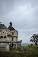 Fototapeta na wymiar Beautiful Medieval Pidhirtsi Castle, Lviv region, Ukraine