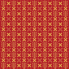 Geometric Seamless pattern background. Batik design seamless pattern with eps10. textile design for manufacturing