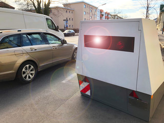 Mobile Geschwindigkeitskontrolle