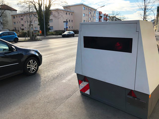 Mobile Radarkontrolle