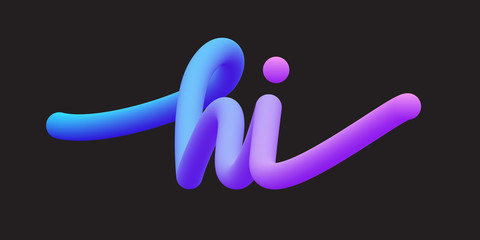 Hand Lettering Inspirational Vector Bubble Quote