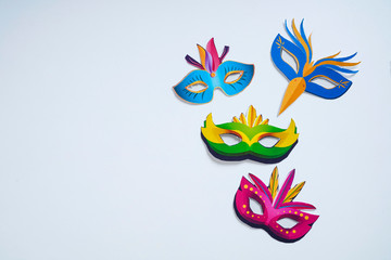 Obraz premium Concept of carnival festival, Carnival mask 