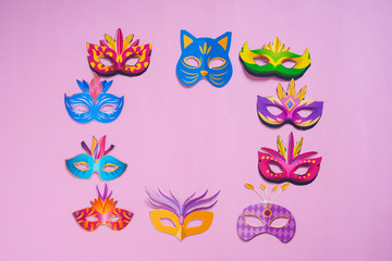 Concept of carnival festival, Carnival mask 
