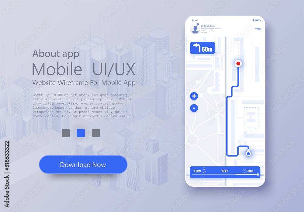 Wall mural material design ui, ux screen, flat web icons for mobile apps. dashboard theme creative infographic 