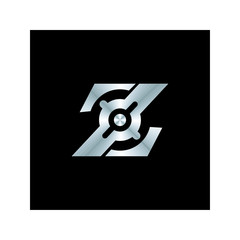  Z letter logo initial vault design